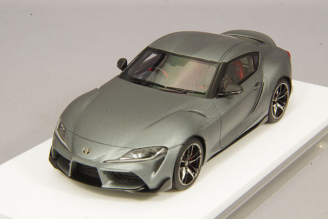 EIDOLON 1/43 Toyota GR Supra RZ 2019 (Japan Spec) Matt Storm Gray Metallic