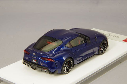 EIDOLON 1/43 Toyota GR Supra RZ 2019 (Japan Spec) Deep Blue Metallic