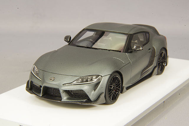 EIDOLON 1/43 Toyota GR Supra 2019 TRD Package Matt Storm Gray