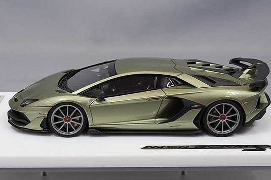 EIDOLON 1/43 Lamborghini Aventador SVJ 2018 Nireo Wheel Verde Draco