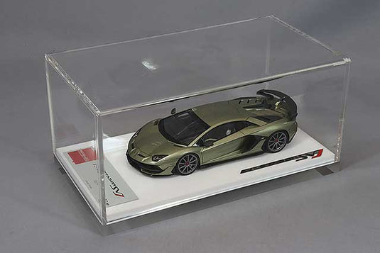 EIDOLON 1/43 Lamborghini Aventador SVJ 2018 Nireo Wheel Verde Draco