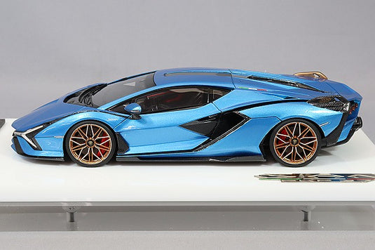 EIDOLON 1/43 Lamborghini Sián FKP 37 2019 Blu Aegir