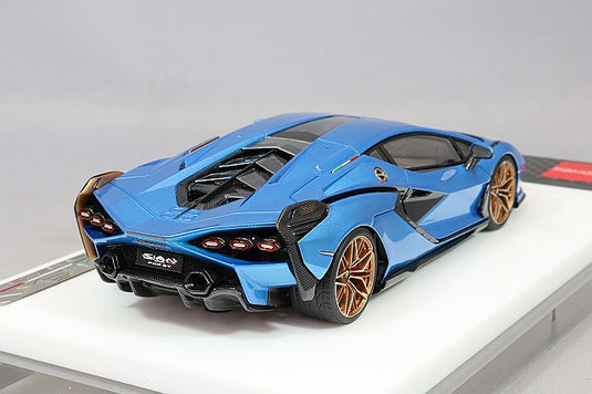 EIDOLON 1/43 Lamborghini Sián FKP 37 2019 Blu Aegir