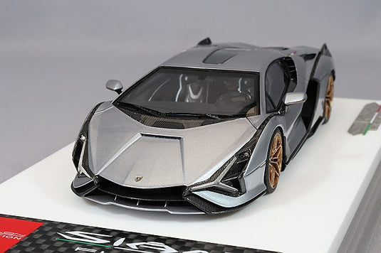 EIDOLON 1/43 Lamborghini Sián FKP 37 2019 Grigio Antares