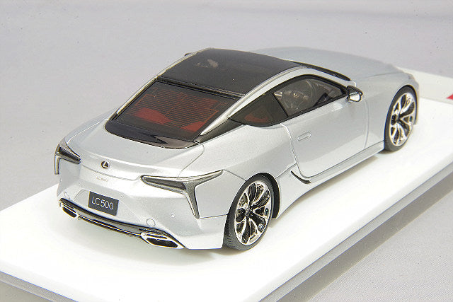 Laden Sie das Bild in Galerie -Viewer, EIDOLON 1/43 Lexus LC500 &quot;L Package&quot; 2017 Sonic Silver
