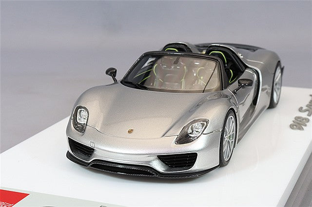 EIDOLON 1/43 Porsche 918 Spyder Weissach Package 2011 GT Silver