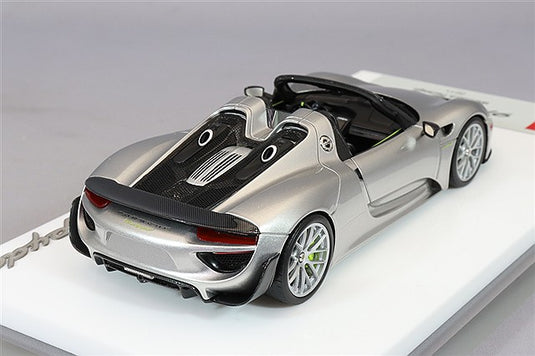EIDOLON 1/43 Porsche 918 Spyder Weissach Package 2011 GT Silver