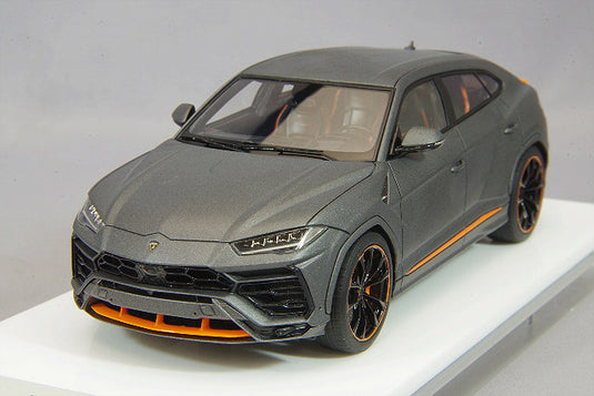 EIDOLON 1/43 Lamborghini Urus Graphite Capsule 2020 Grigio Keres (Matt Dark Gray / Orange Accent)