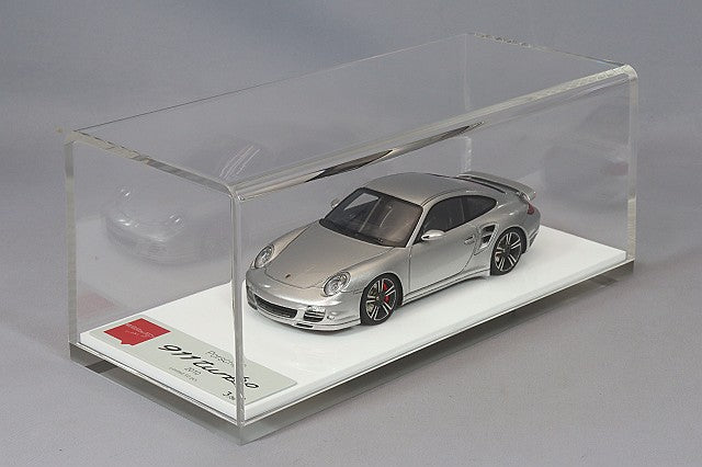 Cargue la imagen en el visor de la galería, EIDOLON 1/43 Porsche 911 (997.2) Turbo 2010 GT Silver Metallic
