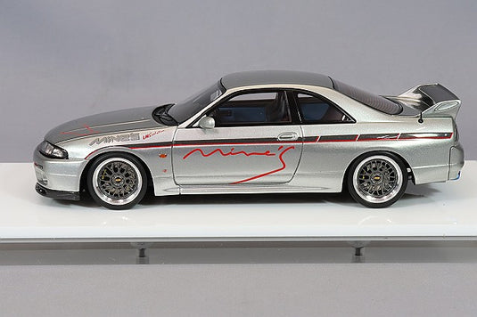 EIDOLON 1/43 Mine's Skyline GT-R (BCNR33) Sonic Silver