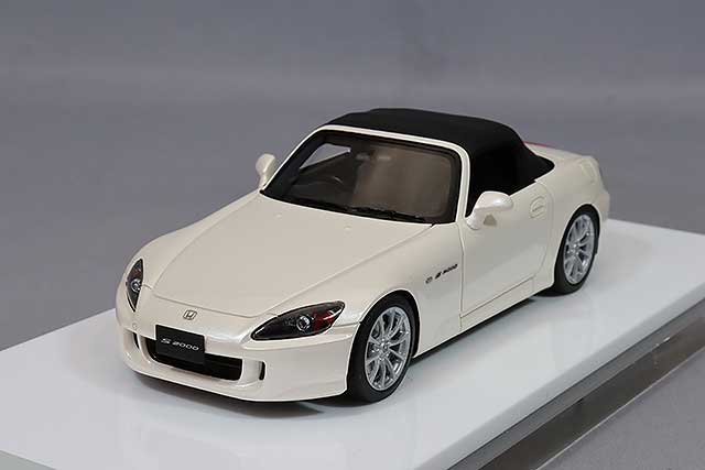 EIDOLON 1/43 Honda S2000 (AP2) 2005 Platinum White Pearl