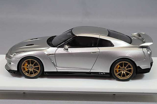 EIDOLON 1/43 Nissan GT-R Premium Edition T-spec 2024 Ultimate Metal Silver