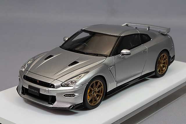 EIDOLON 1/43 Nissan GT-R Premium Edition T-spec 2024 Ultimate Metal Silver