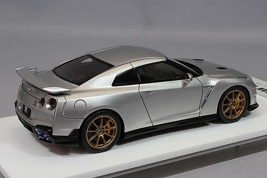 EIDOLON 1/43 Nissan GT-R Premium Edition T-spec 2024 Ultimate Metal Silver