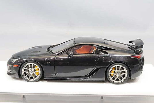 EIDOLON 1/43 Lexus LFA 2010 Rear Wing Up Pearl Gray