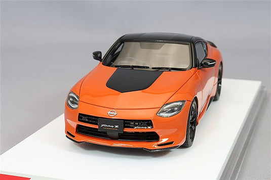 EIDOLON 1/43 Nissan Fairlady Z Customized Edition Tokyo Auto Salon 2023 Orange / Black