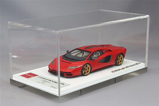 Laden Sie das Bild in Galerie -Viewer, EIDOLON 1/43 Lamborghini Countach LPI 800-4 2022 Rosso (Red)
