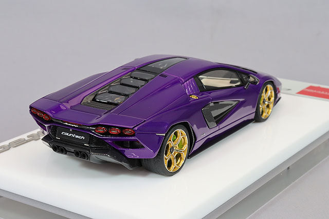 Chargez l&#39;image dans la visionneuse de la galerie, EIDOLON 1/43 Lamborghini Countach LPI 800-4 2022 Viola Pasifae

