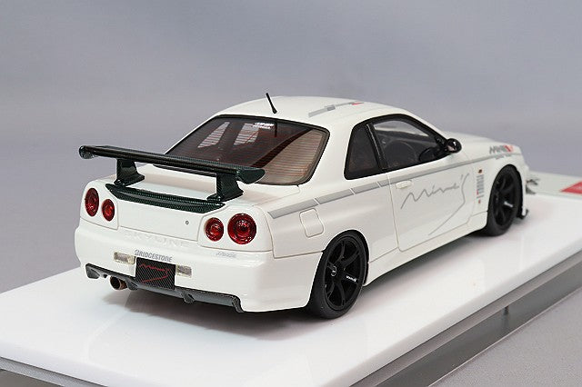 Chargez l&#39;image dans la visionneuse de la galerie, EIDOLON 1/43 Mine&#39;s Skyline GT-R (BNR34) V-spec N1 2024 Tokyo Auto Salon

