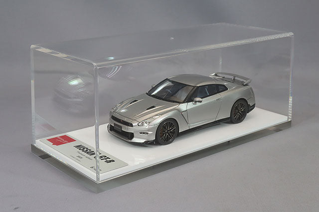 Laden Sie das Bild in Galerie -Viewer, EIDOLON 1/43 Nissan GT-R Premium Edition 2025 Ultimate Metal Silver
