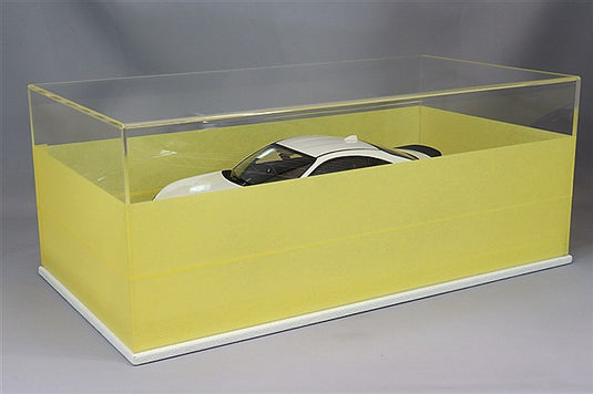 EIDOLON 1/18 TOM'S GR86 Wide Body 2022 Crystal White Pearl