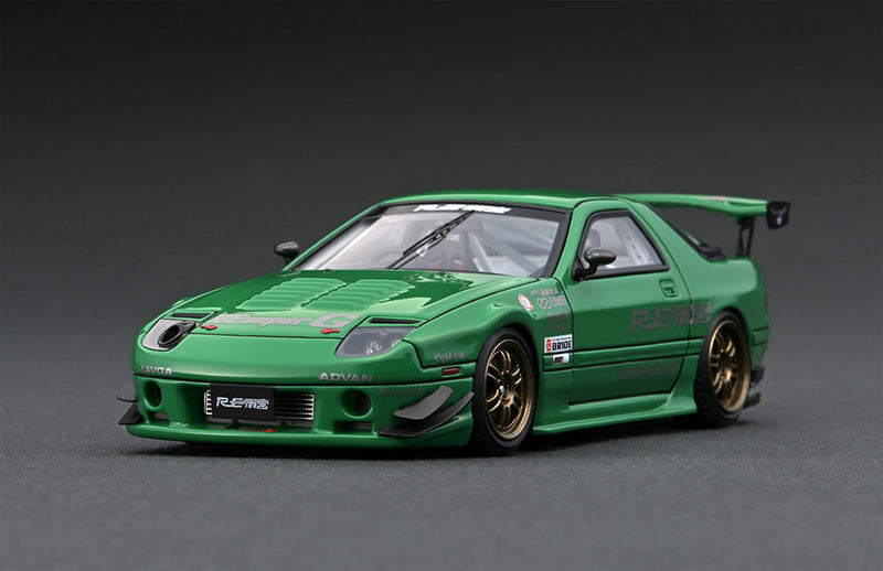 Load image into Gallery viewer, ignition model 1/43 Mazda RX-7 (FC3S) RE Amemiya Green
