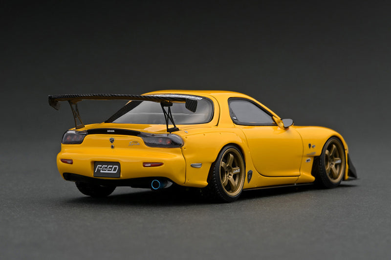 Load image into Gallery viewer, ignition model 1/43 FEED RX-7 (FD3S) Yellow Expected production quantity: 120pcs
