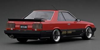 Cargue la imagen en el visor de la galería, ignition model 1/18 Nissan Skyline 2000 RS-X Turbo-C (R30) Red/Black 160pcs ltd
