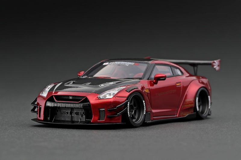 Chargez l&#39;image dans la visionneuse de la galerie, ignition model 1/43 LB-WORKS Nissan GT-R R35 type 2 Red
