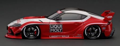 Load image into Gallery viewer, ignition model 1/18 LB-WORKS TOYOTA SUPRA (A90) White/Red
