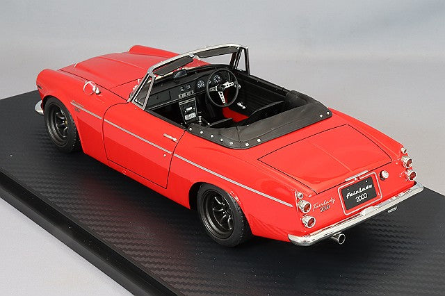 Cargue la imagen en el visor de la galería, ignition model 1/18 Datsun Fairlady 2000 (SR311) Red/RS Watanabe 14inch
