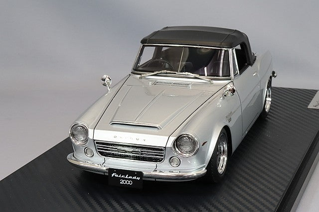 Carica immagine in Galleria Viewer, ignition model 1/18 Datsun Fairlady 2000 (SR311) Silver
