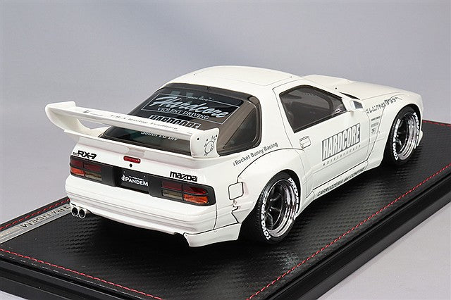 Carica immagine in Galleria Viewer, Ignition Model 1/18 Pandem RX-7 (FC3S) White w/ CE28N Type 18-inch Wheels (Bronze) &amp; 13B Rotary Engine IG2918
