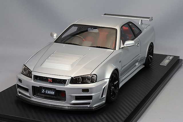 Ignition Model 1/18 Nismo R34 GT-R Z-tune Silver IG3224