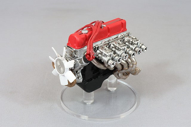 Carica immagine in Galleria Viewer, Overseas Model Ignition Model 1/18 Nissan Skyline 2000 GT-X (GC110) Pearl White w/ Yayoi 14-inch Wheels (Polished/Red) with L28 Kai Engine IG3268
