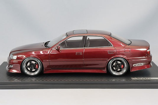 Ignition Model 1/18 VERTEX JZX100 Chaser Brown Metallic w/ Meister S1 Type 18-inch Wheels (Polished/Black) IG3317