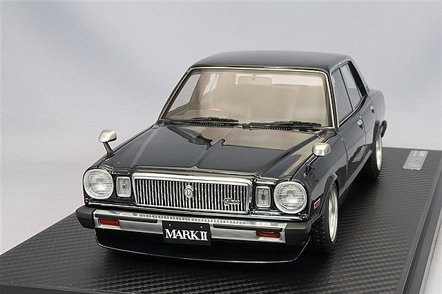 Ignition Model 1/18 Toyota Mark II Sedan Grande (MX41) Green Metallic w/ Longchamp Type 14-inch Wheels IG3429