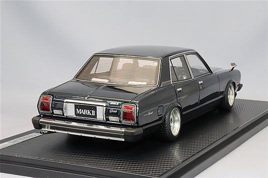 Ignition Model 1/18 Toyota Mark II Sedan Grande (MX41) Green Metallic w/ Longchamp Type 14-inch Wheels IG3429
