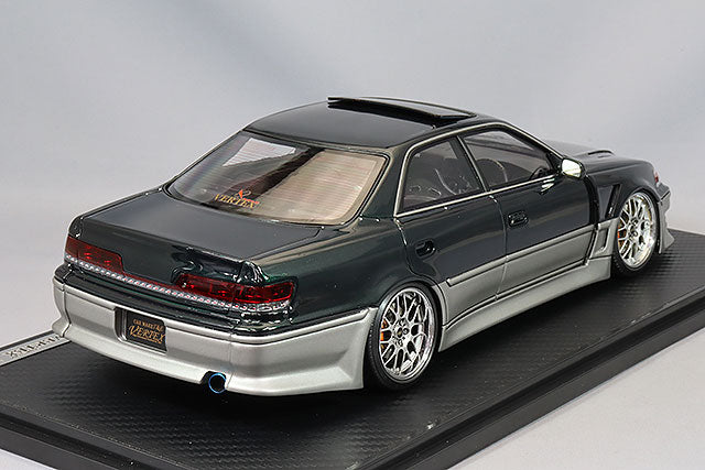 Carica immagine in Galleria Viewer, Ignition Model 1/18 VERTEX JZX100 Mark II Dark Green Metallic/Gunmetallic IG3582
