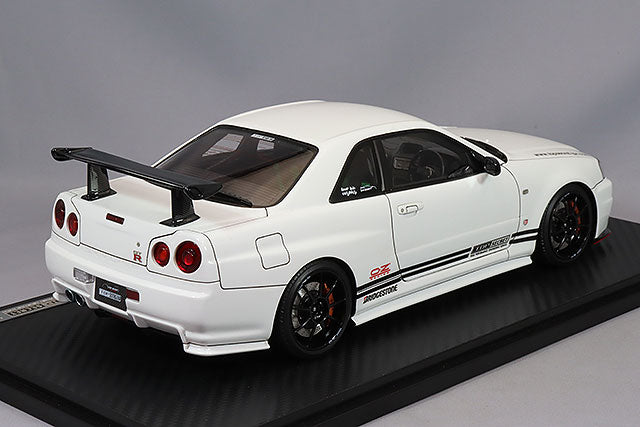 Carica immagine in Galleria Viewer, Ignition Model 1/18 TOP SECRET 34GT-R (BNR34) White IG3642
