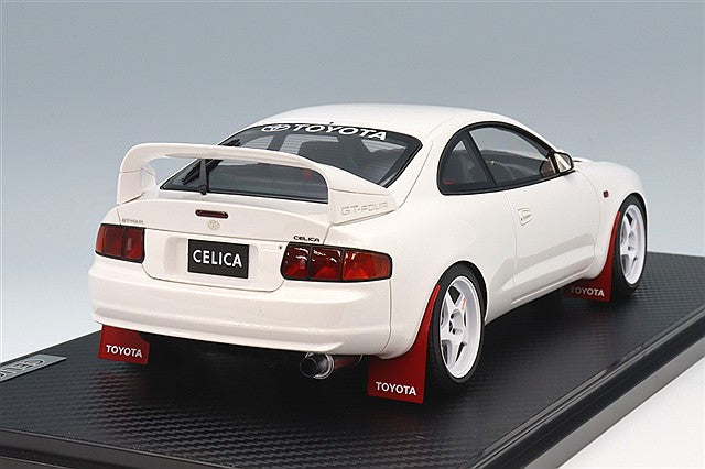 Carica immagine in Galleria Viewer, Ignition Model 1/18 Toyota Celica GT-FOUR (ST205) White w/ OZ Chrono Type 17-inch Wheels (White) IG3681
