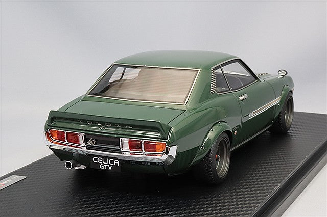Carica immagine in Galleria Viewer, Ignition Model 1/18 Toyota Celica 1600 GTV (TA22) Green w/ RS Watanabe 14-inch Wheels (Gunmetallic) IG3685
