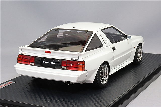 Carica immagine in Galleria Viewer, Ignition Model 1/18 Mitsubishi Starion 2600 GSR-VR (E-A187A) White w/ RS Watanabe 16-inch Wheels (Polished/Gunmetallic) IG3707

