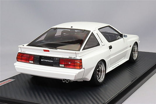 Ignition Model 1/18 Mitsubishi Starion 2600 GSR-VR (E-A187A) White w/ RS Watanabe 16-inch Wheels (Polished/Gunmetallic) IG3707