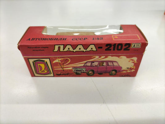 NOVOEXPORT CCCP 1/43 LADA 2102 Scale Car– Used