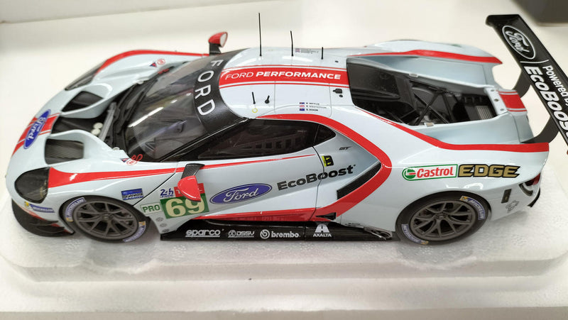 Load image into Gallery viewer, AUTOart FORD GT LE MANS 24HRS 1/18 Diecast Car– Used
