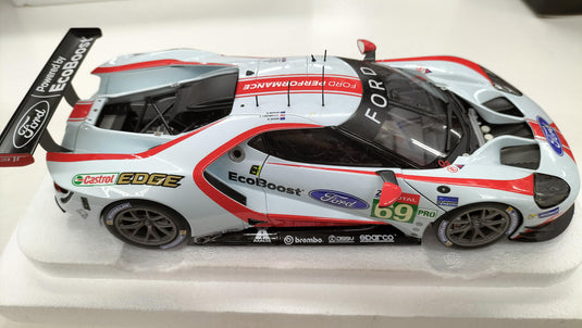 AUTOart FORD GT LE MANS 24HRS 1/18 Diecast Car– Used
