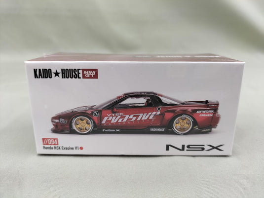 MINI GT KAIDO HOUSE Honda NSX Evasive V1 1/64 Scale Car– Used