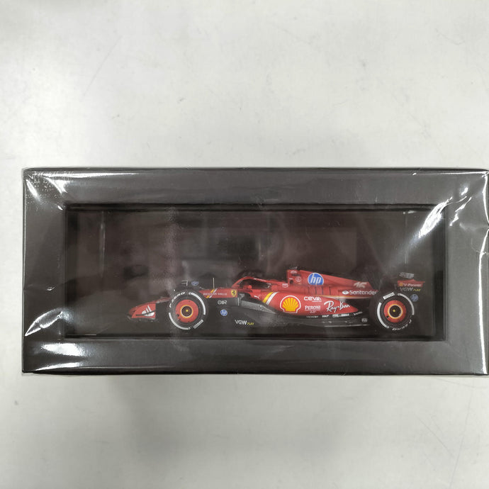 LOOKSMART 1/43 Ferrari SF-24 Monaco GP 2024 Model Car– Used