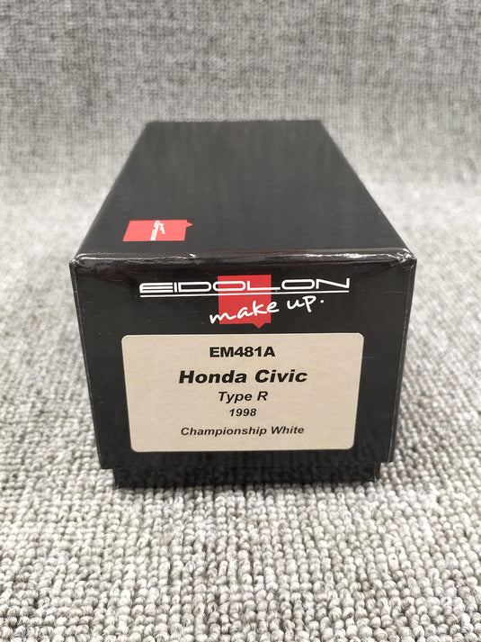 EIDOLON EM481A 1/43 HONDA CIVIC TYPE R (EK9) 1998 Championship White– Used